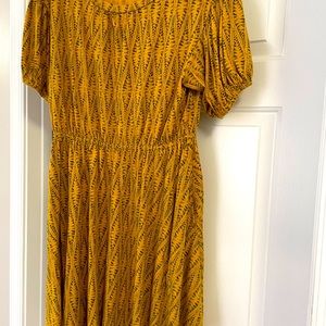 Anthropologie Knit Cotton Dress Sz Medium